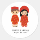 Search for happy days wedding stickers Red