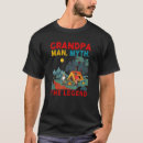 Search for grandpa man myth legend tshirts Retro