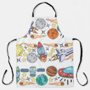 Search for outer space aprons Alien