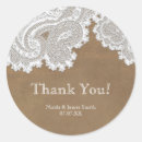 Search for brown lace stickers Elegant
