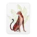 Search for leopard portrait magnets Wild animals