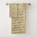 Search for music bath towels Vintage