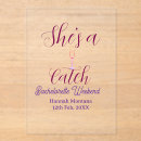 Search for square hens party invitations Calligraphy typography elegant romantic