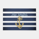 Search for anchor doormats Navy