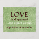 Search for funny appointment reminders postcards Dentist