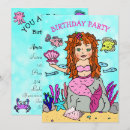 Search for shell birthday invitations Pink