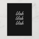 Search for blah cards Black