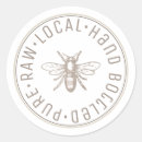 Search for pure honey stickers Honeybee