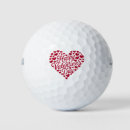 Search for valentine golf balls Heart