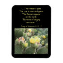 Search for flower blessings rectangular magnets Christian