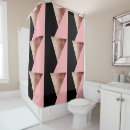 Search for rose gold on black shower curtains Stylish