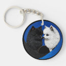 Search for samoyed dog key rings Cute