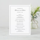 Search for border wedding programs Simple