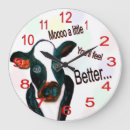 Search for moo cow clocks Cows