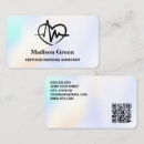 Search for assistant business cards Nurse
