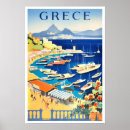 Search for vintage mediterranean travel posters Beach