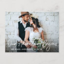 Search for our wedding postcards Our adventure begins