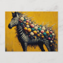 Search for zebra blue postcards Wildlife