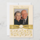Search for 75th wedding anniversary invitations Gold