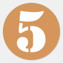Search for number 5 stickers Alphabet