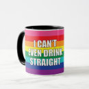 Search for think straight mugs Rainbow flag
