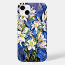 Search for white lily iphone cases Blue