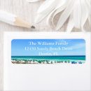 Search for beach umbrella return address labels Ocean
