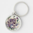 Search for rose background key rings Black