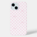 Search for love pink iphone cases White