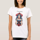 Search for queen of spades tshirts Black