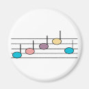 Search for music notes magnets Band