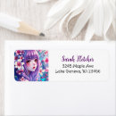 Search for anime return address labels Flowers
