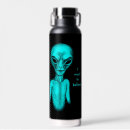 Search for alien water bottles Space