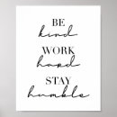 Search for stay humble posters Inspirational