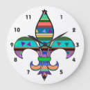 Search for fleur de lis clocks Patterns