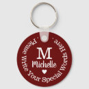 Search for dark rounded key rings Initial