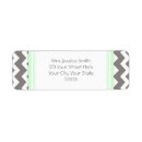 Search for grey chevron return address labels Trendy