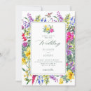 Search for vintage wildflower wedding invitations Floral