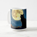 Search for black pumpkin mugs Cat