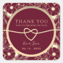 Search for floral elegant wedding stickers Gold