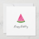 Search for watermelon birthday cards Modern