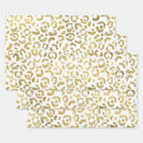 Search for gold leopard print wrapping paper Trendy
