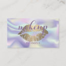 Search for distributor business cards Makeup artist