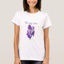 Search for purple iris tshirts Floral