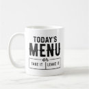 Search for menus mugs Chef
