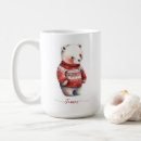 Search for cute polar bear mugs Watercolor