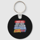 Search for anti hate key rings Protest