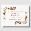 Search for rustic funeral guest books Sympathy