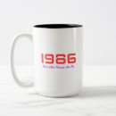 Search for made in 1986 mugs Birthday