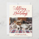 Search for paw print christmas cards Pet holiday